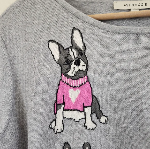 Astrologie Boston Terrier Sweater - Picture 3 of 8